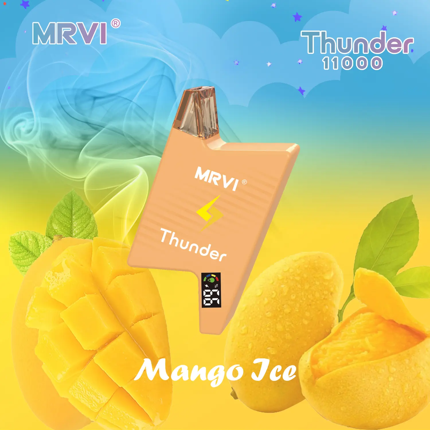 Wholesale Big Puffs MRVI THUNDER 11000Puffs Disposable Vape Box (2).jpg