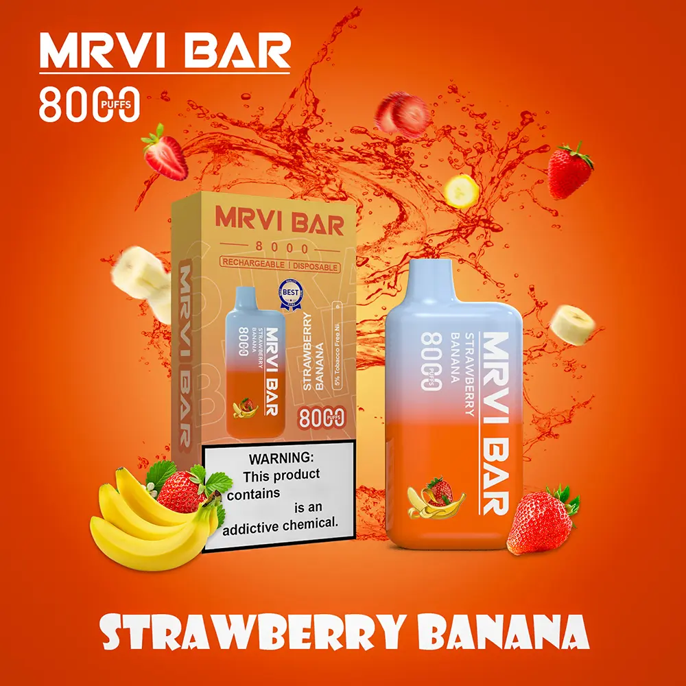 Hot Selling Original MRVI BAR 8000 Puffs Vape Disposable Vape 10 flavors Pen Mini Electronic Cigarettes E Cig  (4)014