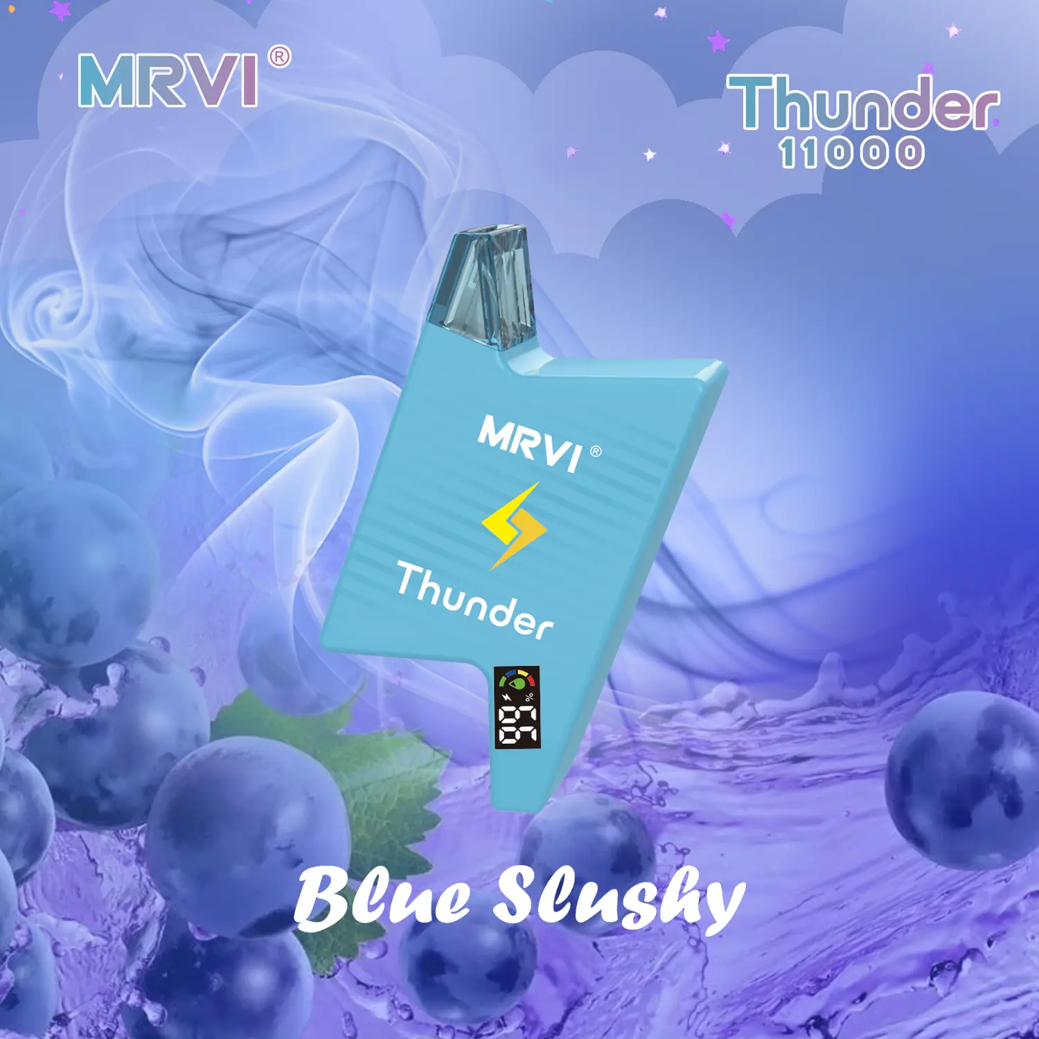 Wholesale Big Puffs MRVI THUNDER 11000Puffs Disposable Vape Box (9)uay